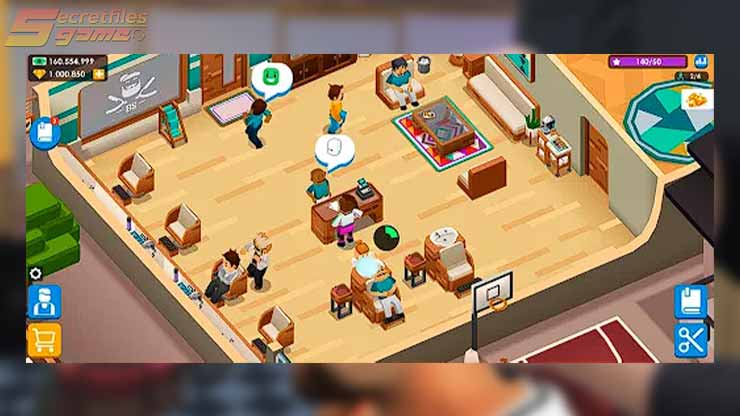 4. Idle Barber Shop Tycoon – Game