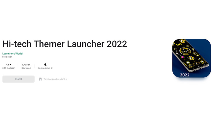 Hi tech Themer Launcher