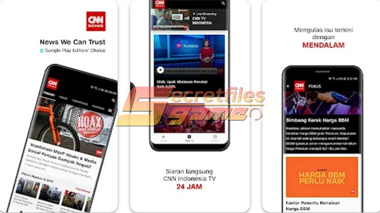 5. Aplikasi Nonton TV CNN Indonesia