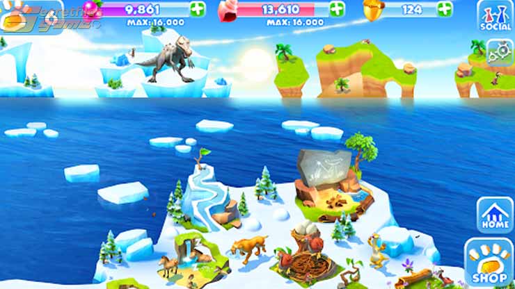 5. Ice Age Advemtures game