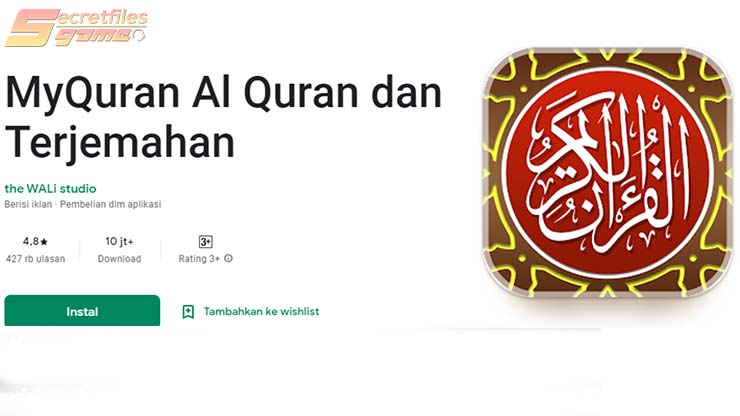 Aplikasi MyQuran Al Quran dan Terjemah Indonesia