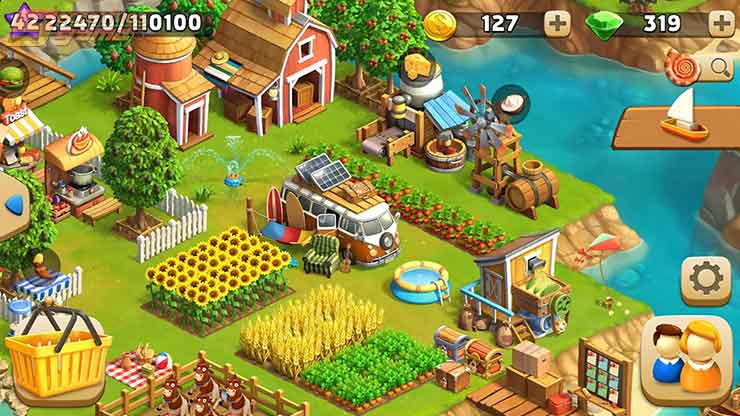Funky Bay Farm Adventure Game Android