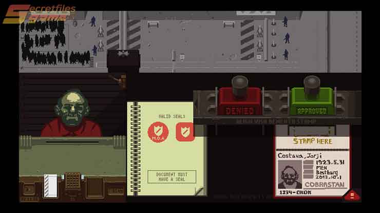 Game Papers Please