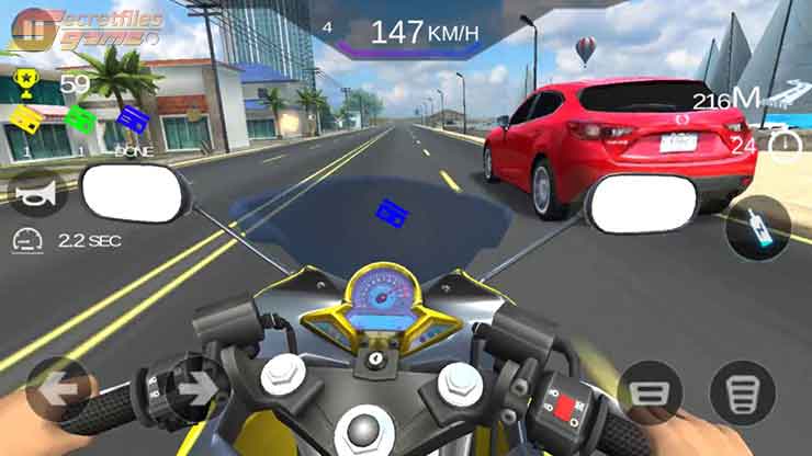 Game Simulasi Moto Traffic Race