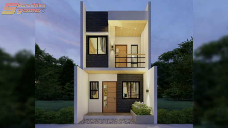 1. Desain Rumah 2 Lantai Sederhana Modal 50 Juta