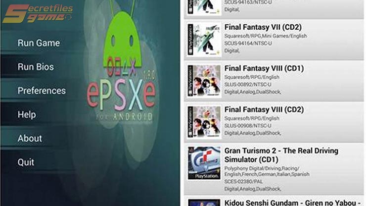 Emulator ePSXe