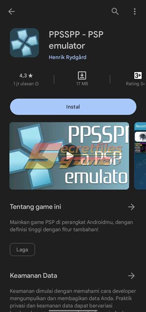Install PPSSPP
